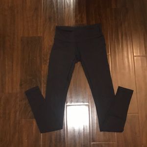 black full length lululemon leggings